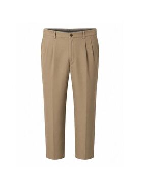 Haggar Cool 18 Pro Khaki Pleated Dress Pants Men’s 42x29